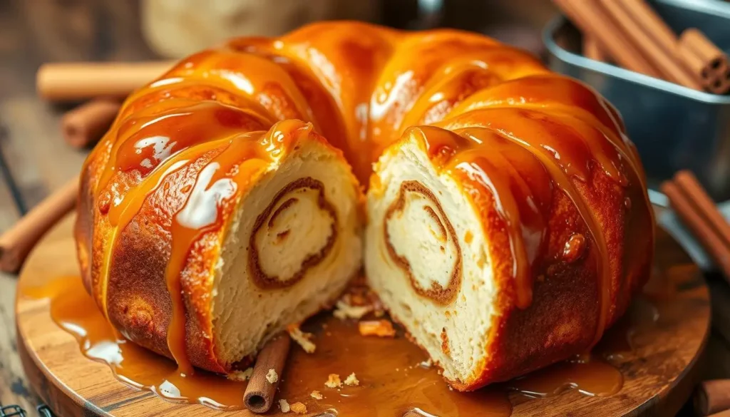 easy honey bun cake recipe