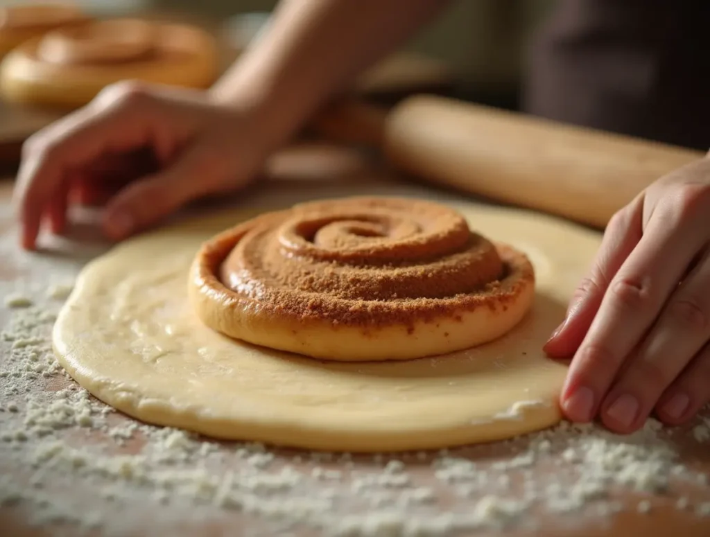 Cinnamon Rolls with Heavy Cream