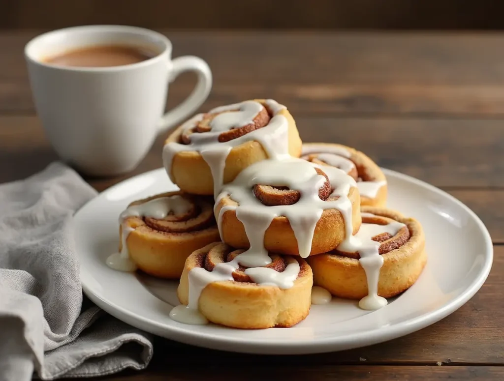 Cinnamon Rolls with Heavy Cream